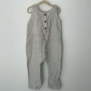 OFFON euro designer kids stripe pant playsuit sleeveless size 3-4 years